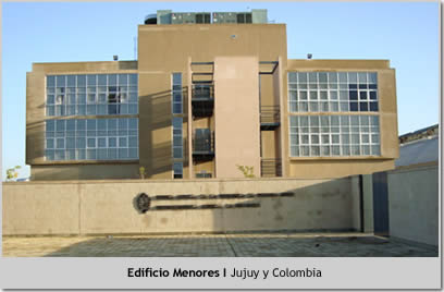 Departamento Judicial La Matanza. Edificio Menores, Jujuy y Colombia